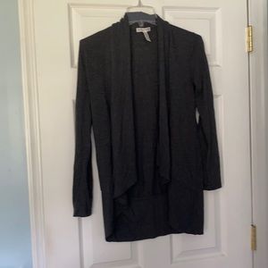 Grey cardigan. Size medium.